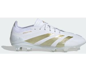 adidas fussballschuhe weiss gold|Adidas Predator Elite FG (IG4009) cloud white/gold .